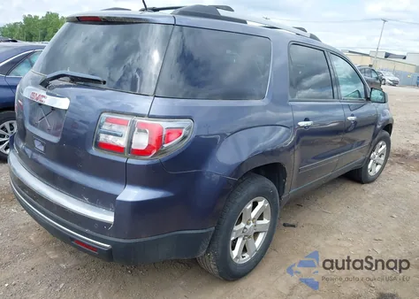 2014 GMC Acadia Sle-2 из США, поврежденный, VIN 1GKKRPKD9EJ265383